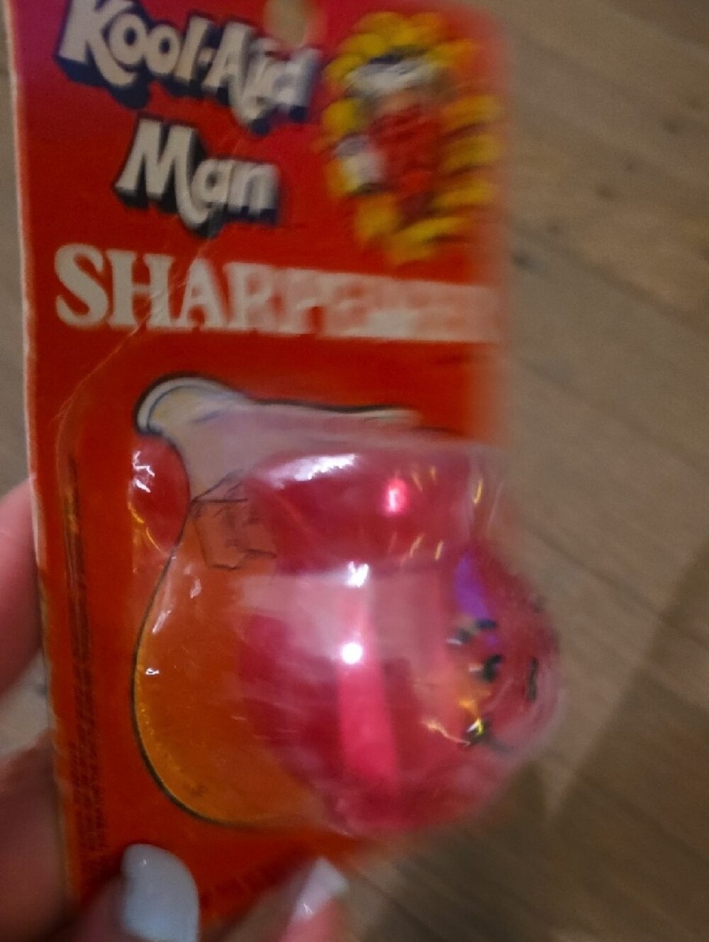Kool-Aid Man Pink Pitcher Sharpener Vintage 1983 -NEW Kool-Aid Brand - Picture 3 of 4